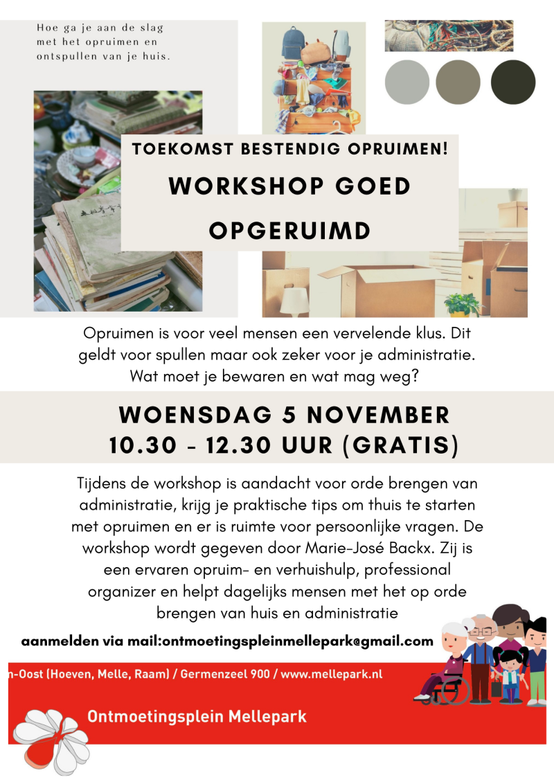Workshop Goed Opgeruimd!