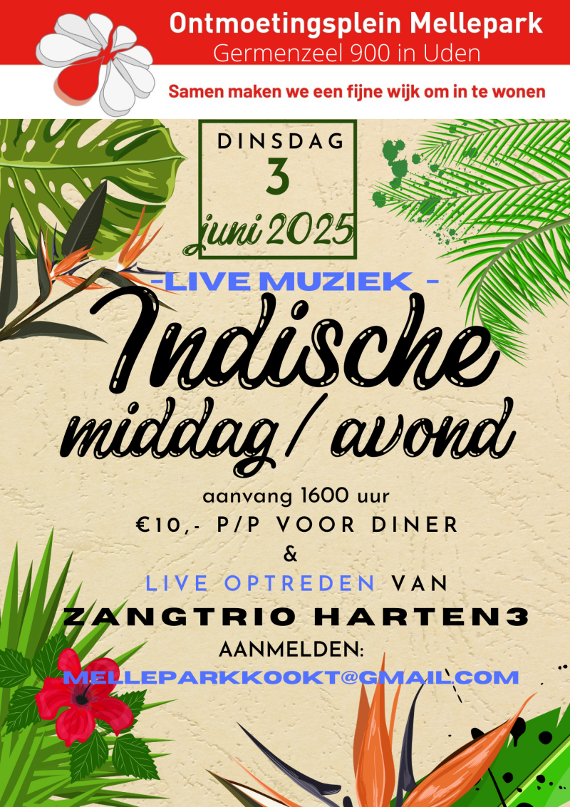 Indische middag en avond