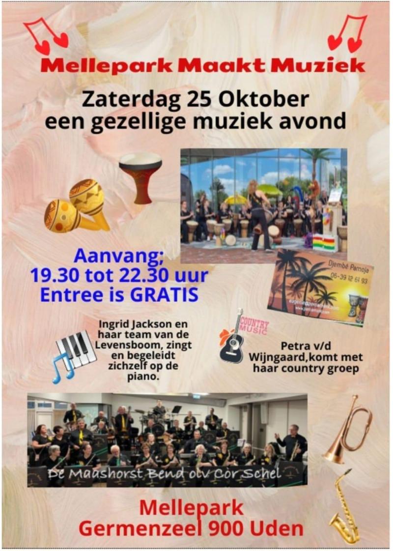 Mellepark maakt muziek