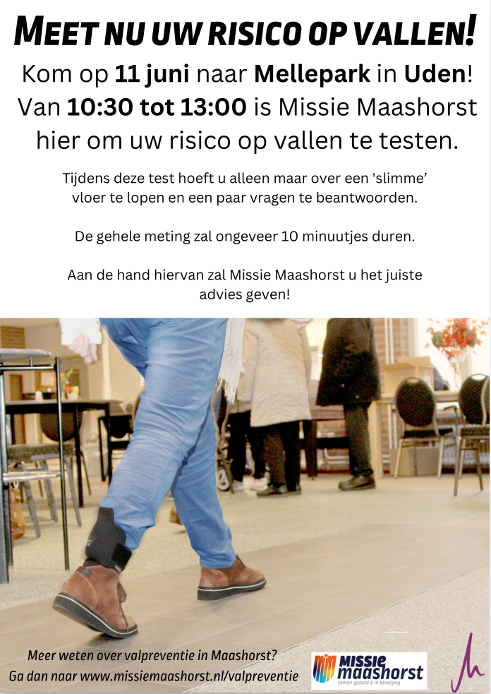 Meet nu uw kans op vallen